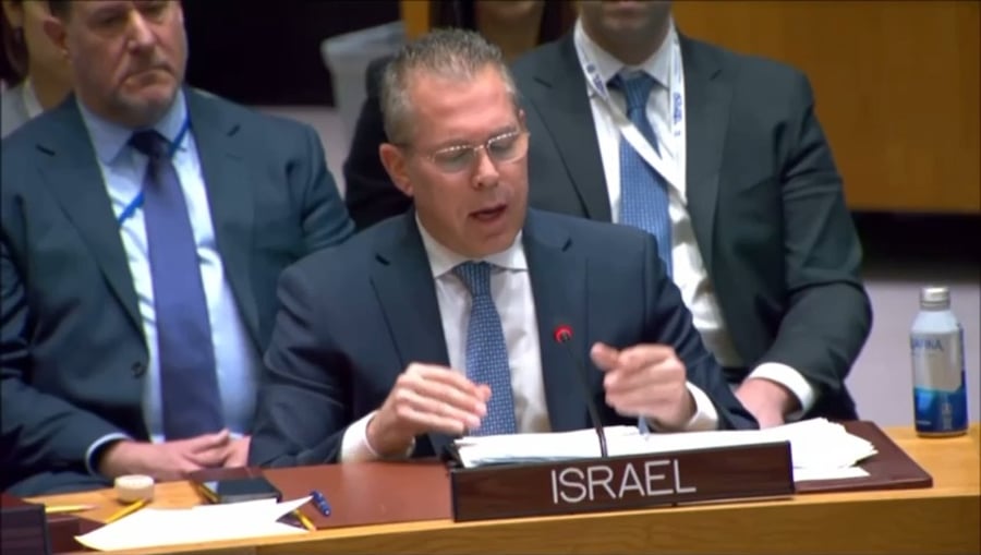 השגריר באו"ם: "איפה הייתם כשחמאס תקף בי"ח באשקלון" 
