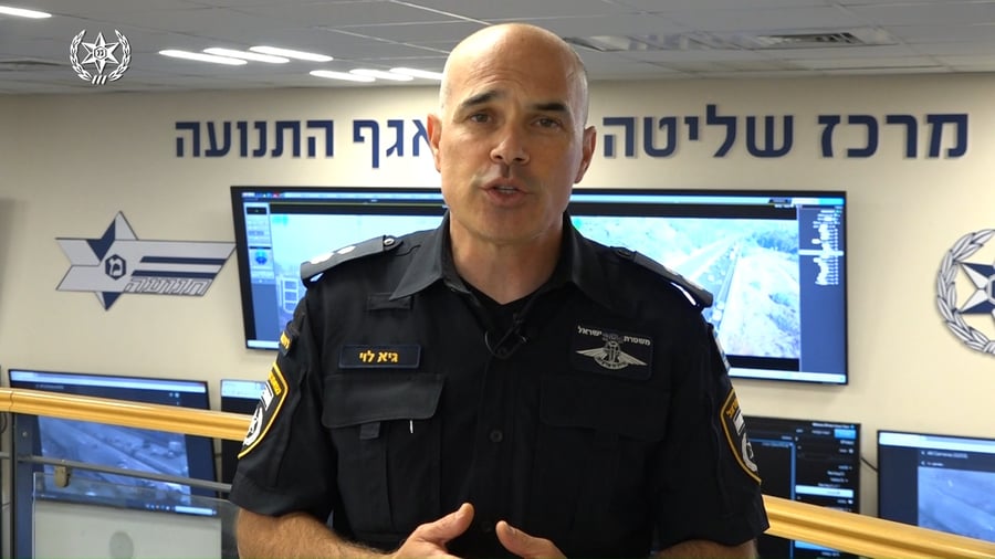 סנ״צ גיא לוי אגף התנועה של משטרת ישראל