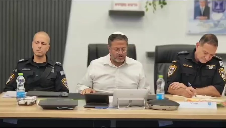 צפו בהצהרת בן גביר