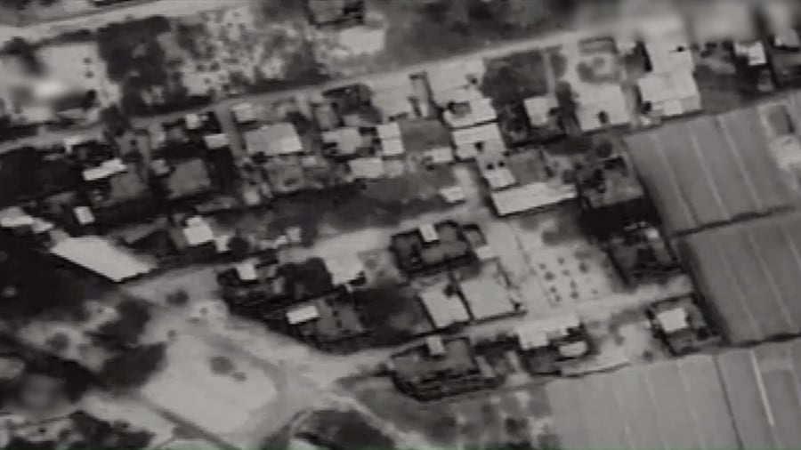 התקיפות הערב בעזה