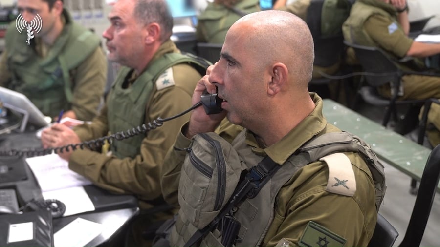 תיעוד מהחמ״ל הקדמי באוגדה 162