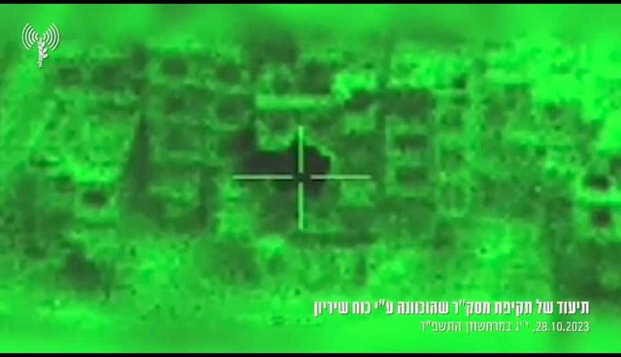 תיעוד תקיפות צה"ל בשבת ברצועת עזה