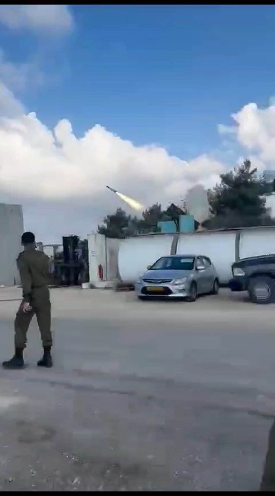 טיל פטריוט משוגר מצפת