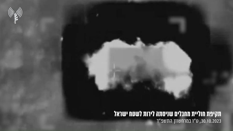 תקיפת חוליית מחבלים שניסתה לירות לשטח ישראל