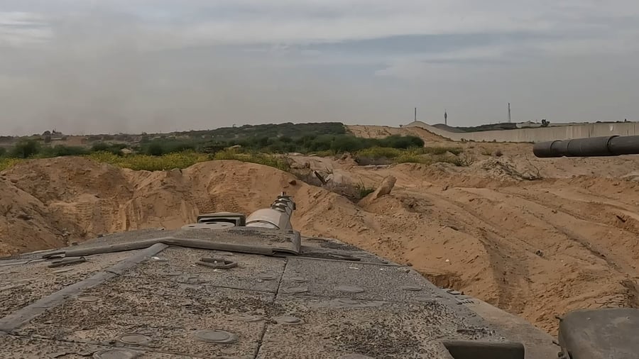 תיעוד מפעילות הכוחות הקרקעיים ברצועת עזה