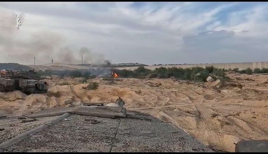 צפו בחיילי צה"ל בעומק הרצועה