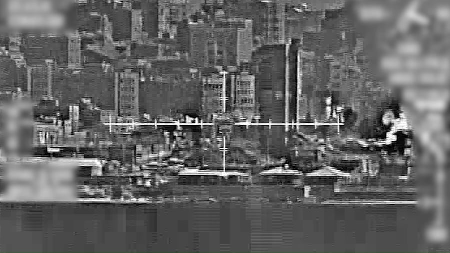 תיעוד מפעילות זרוע הים בשילוב כוחות היבשה