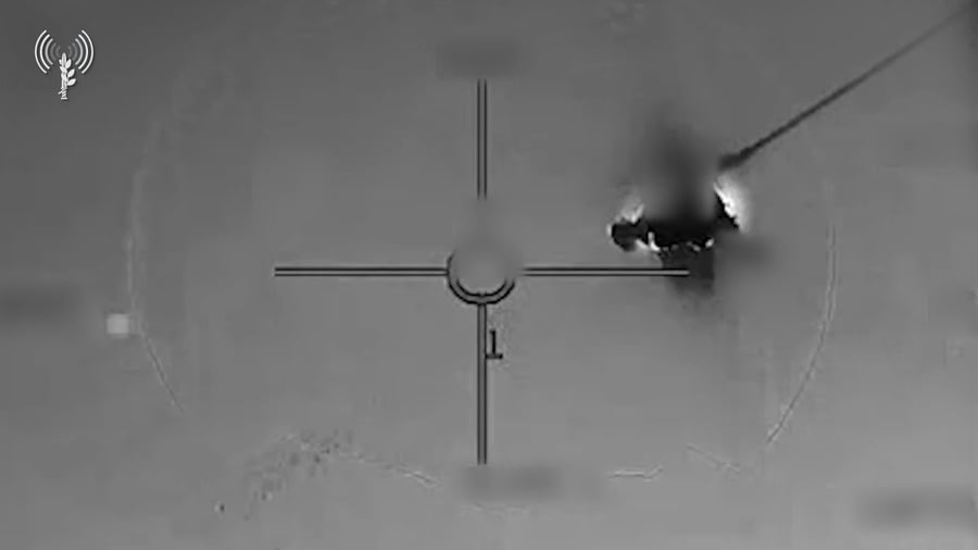 יירוט טיל קרקע-קרקע על-ידי מערכת חץ 3