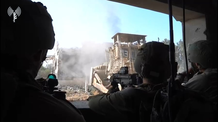 התקיפות בעזה, תיעוד שדובר צה"ל מפרסם כעת