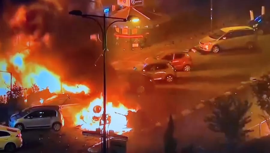 נפילה בקרית שמונה