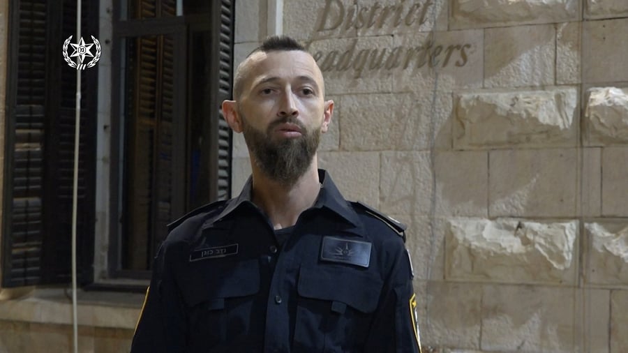  ר׳ מחלק חקירות ביחידה המרכזית במחוז ירושלים רפ״ק נדב כוגן אודות הפעילות והחקירה