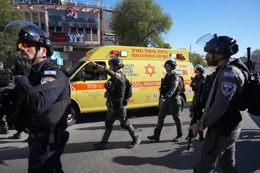 המחבל הסתער עם סכין על כוח מג"ב | סיכום הפיגוע בירושלים