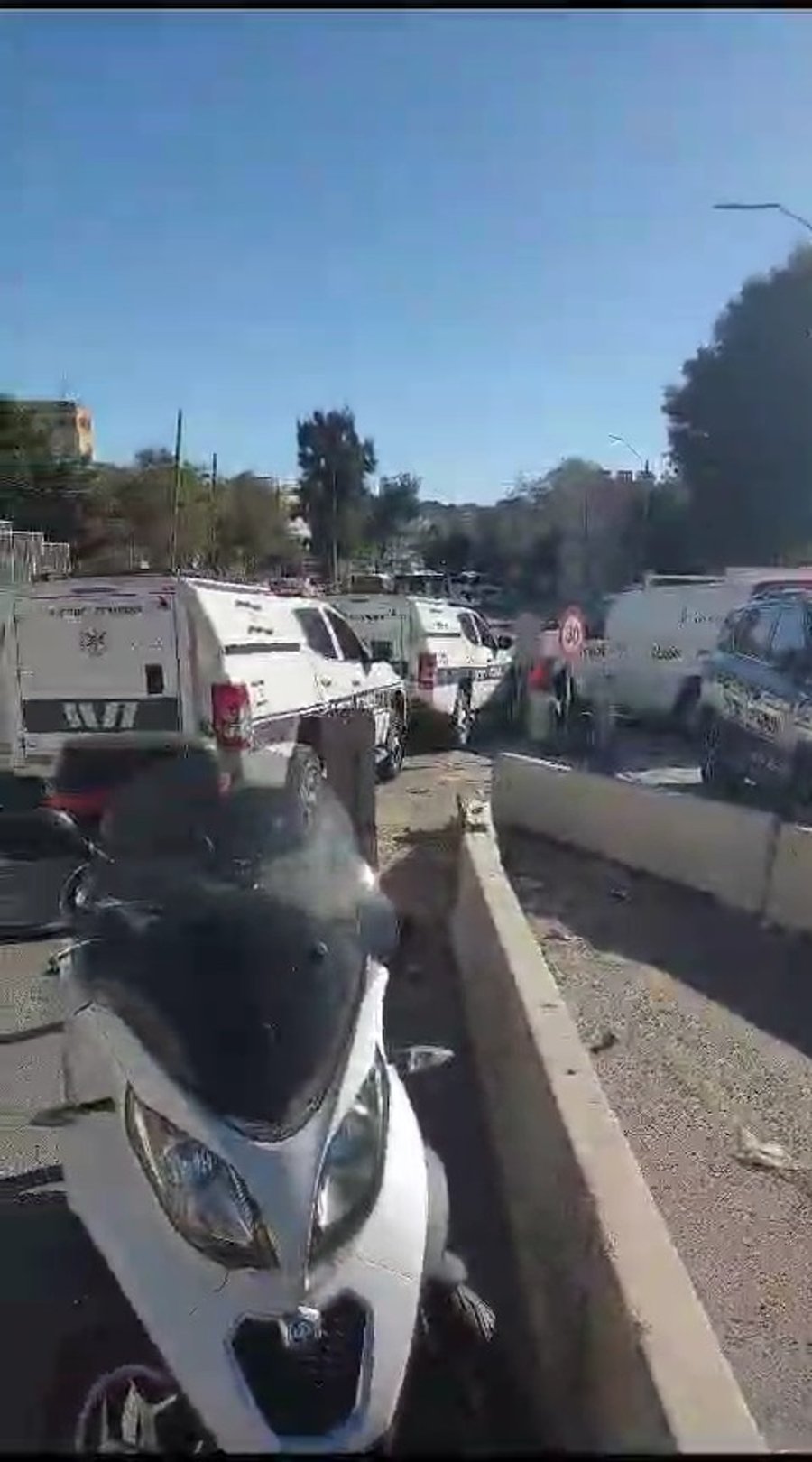 זירת הפיגוע