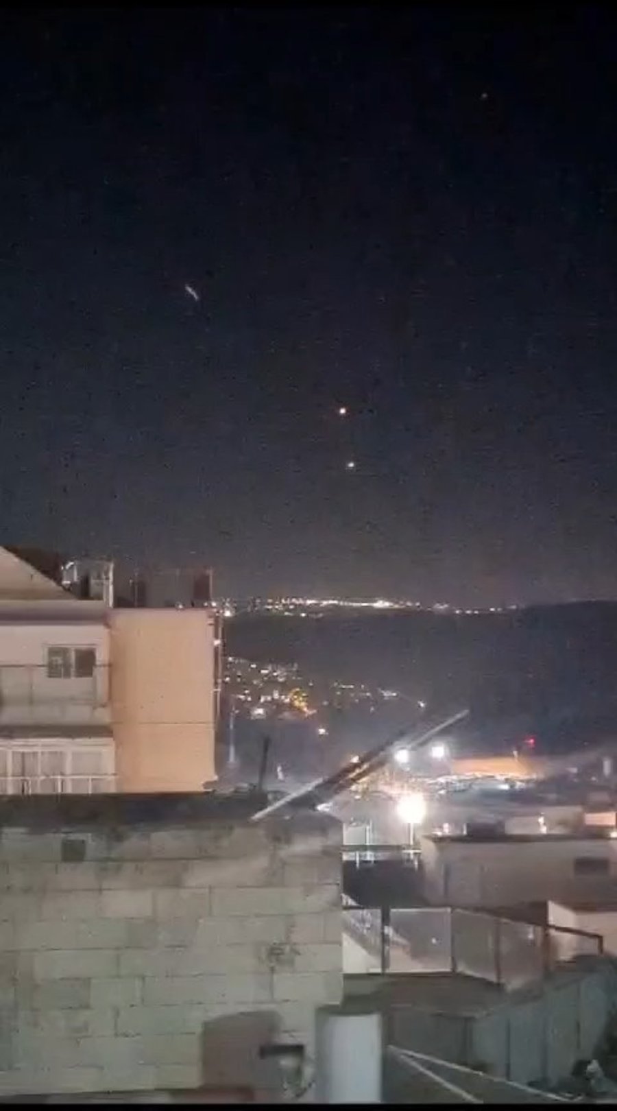 יירוטים ונפילה במרכז