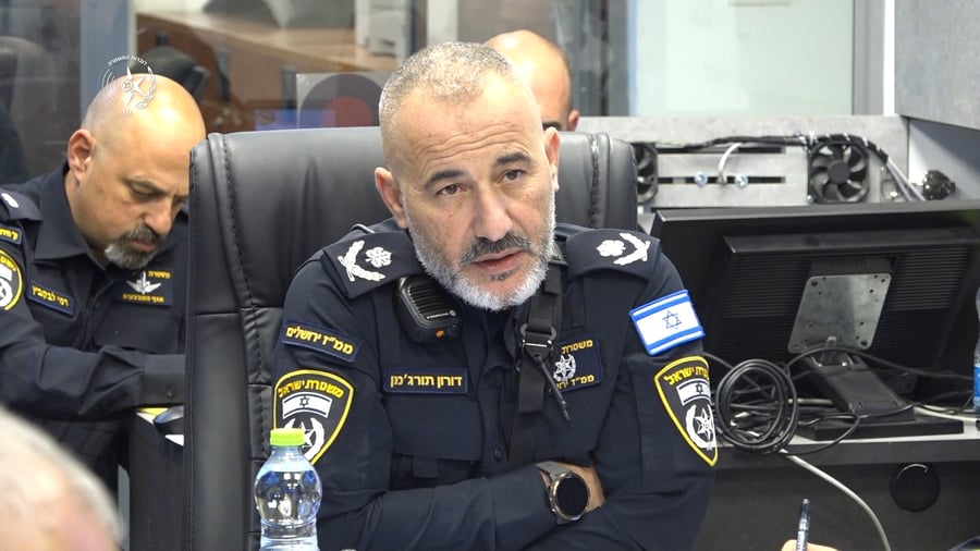 דברי מפקד מחוז ירושלים ניצב דורון תורג׳מן באישור התכניות למבצע