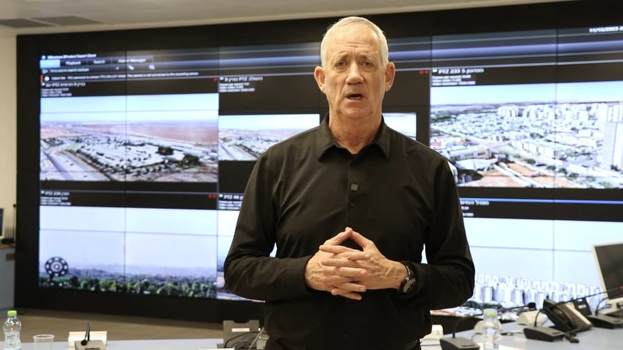 דבריו של גנץ בנתיבות