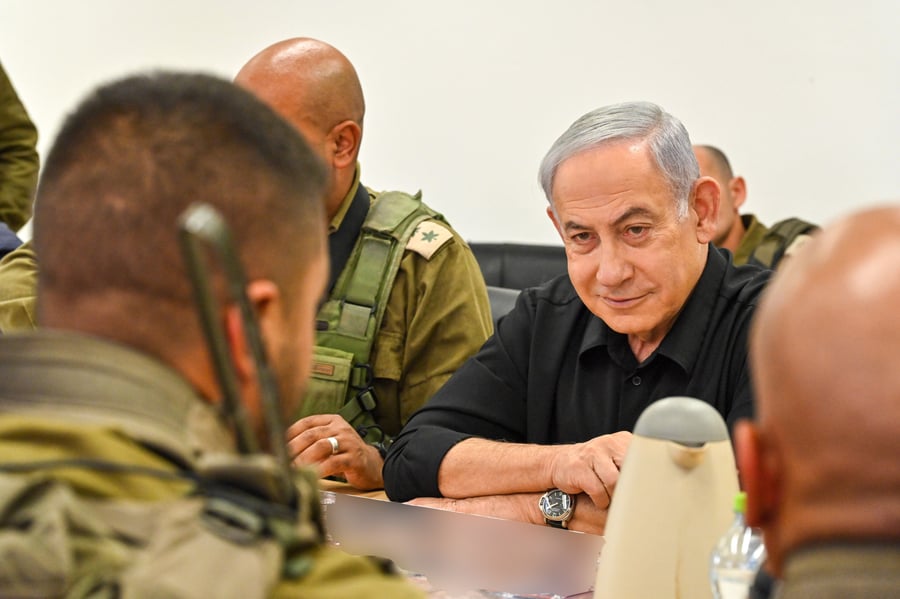 נתניהו בגדוד הבדואי