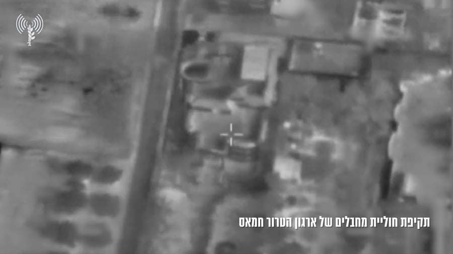 תיעוד מתקיפות צה"ל ברצועת עזה