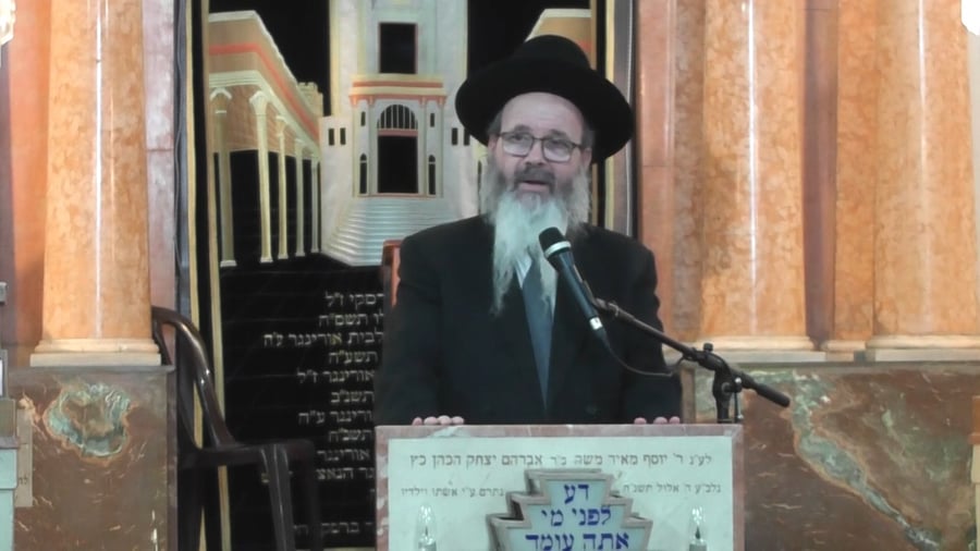 דברי רב העיר הגאון הרב מיכה הלוי בעצרת