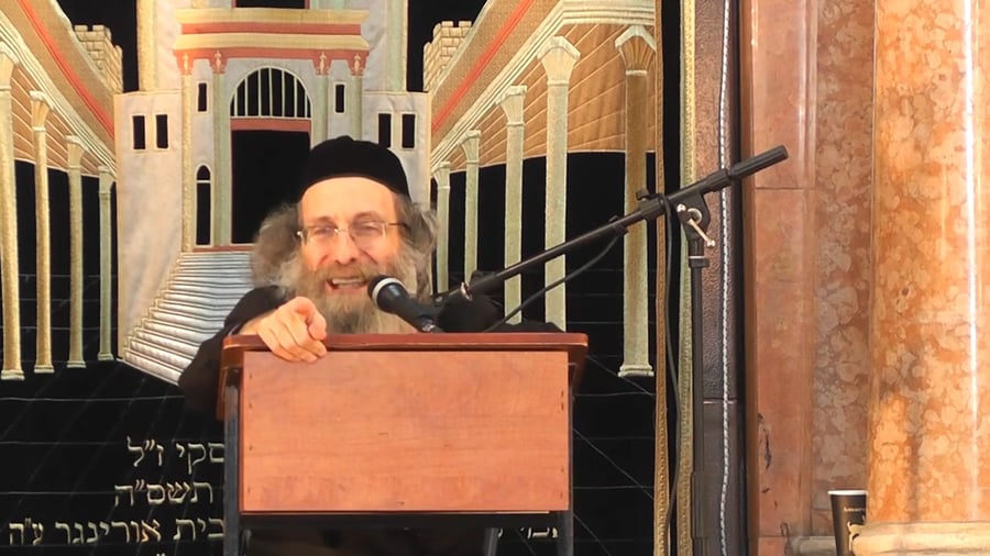 המשא המרכזי של המשפיע רבי מיילך בידרמן