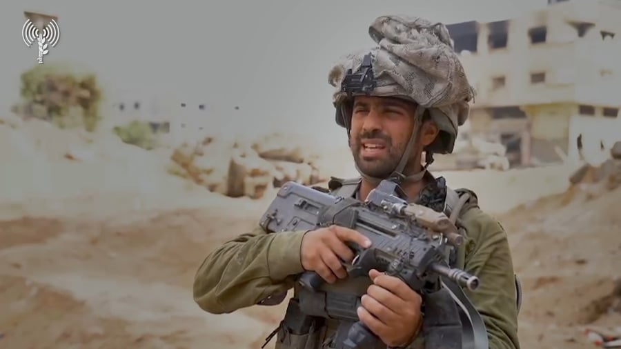 מפקד גדוד 13, סגן-אלוף תומר גרינברג לאחר הפשיטה