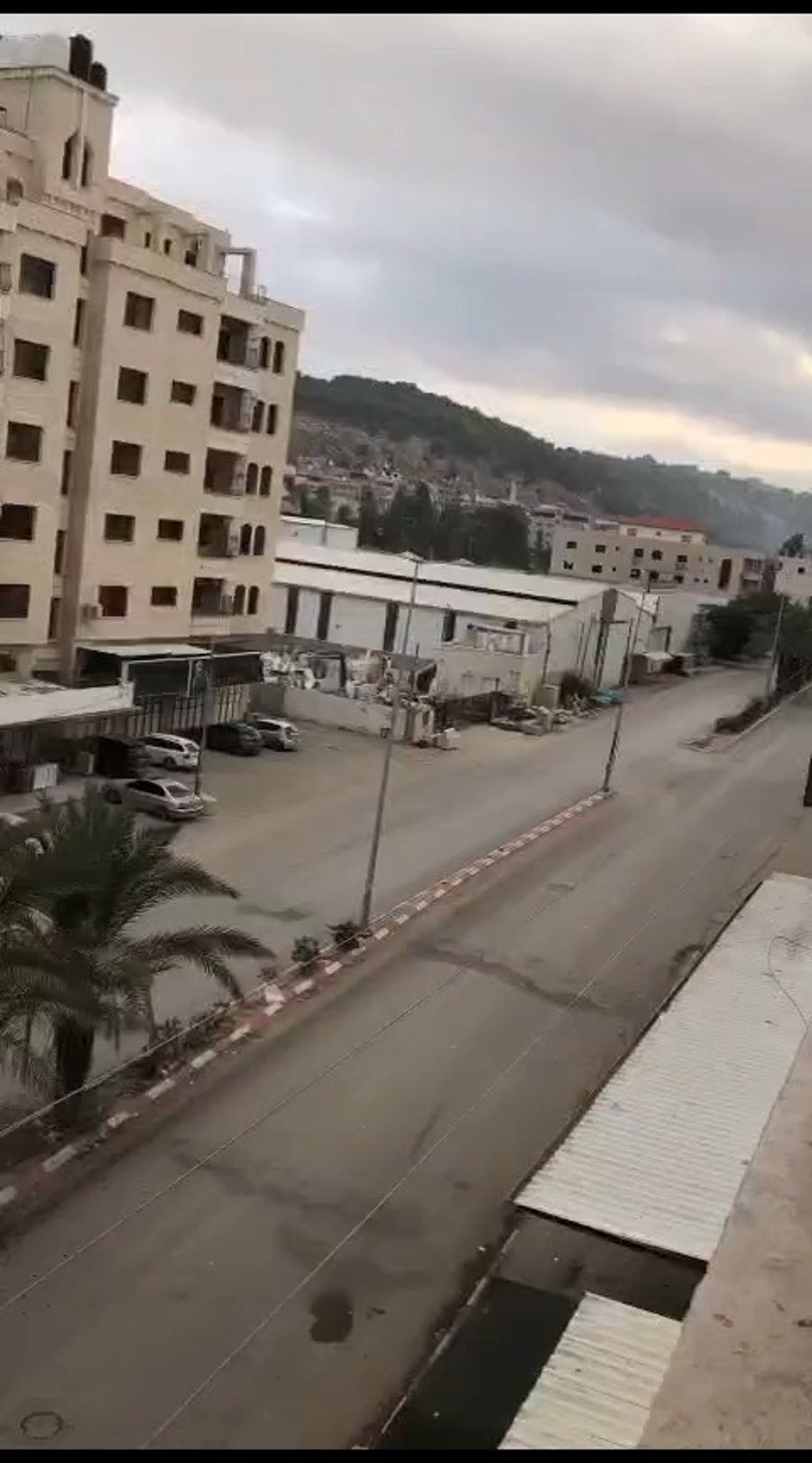 חילופי אש בטול כרם, הבוקר