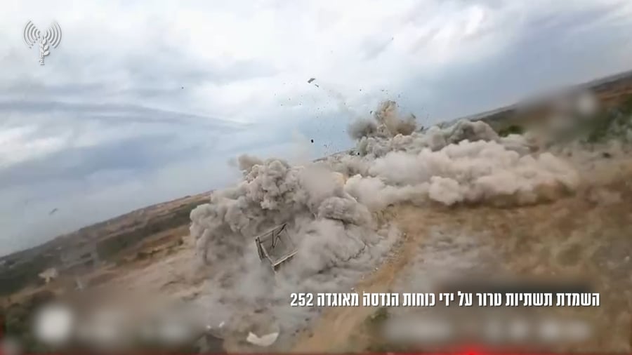 תיעוד מפעילות הכוחות ברצועה