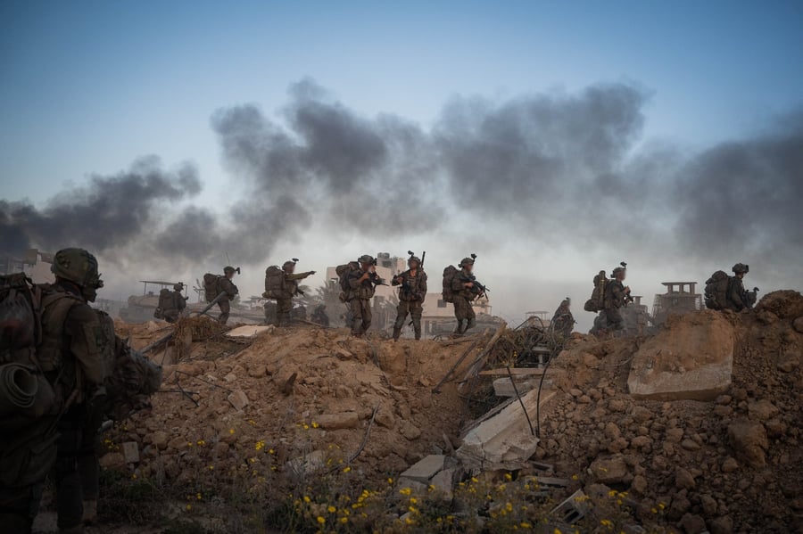 פעילות צוות הקרב החטיבתי של חטיבת הצנחנים בשכונת רימאל
