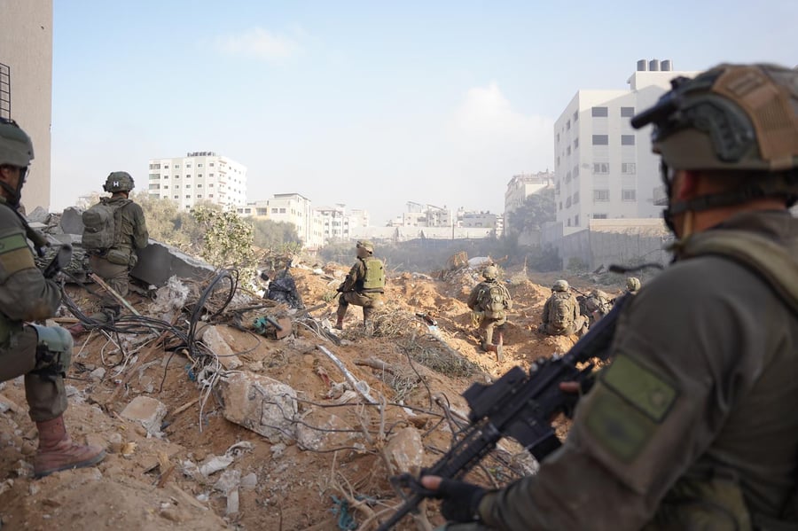 פעילות צוות הקרב החטיבתי של חטיבת הצנחנים בשכונת רימאל