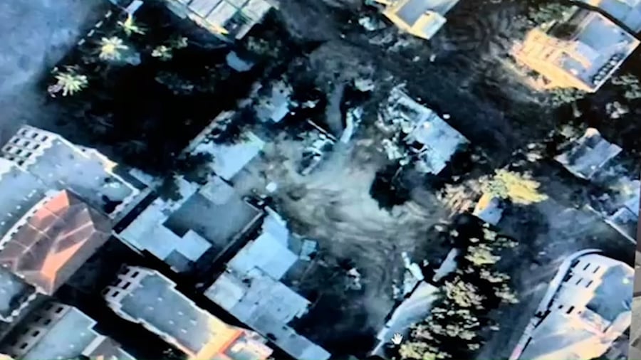 השמדת לשכתו של מפקד חטיבת עזה והשמדת חוליית מחבלים