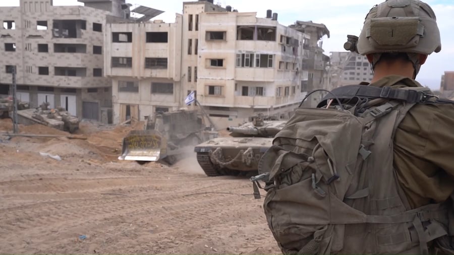 צפו בלחימה ברצועה