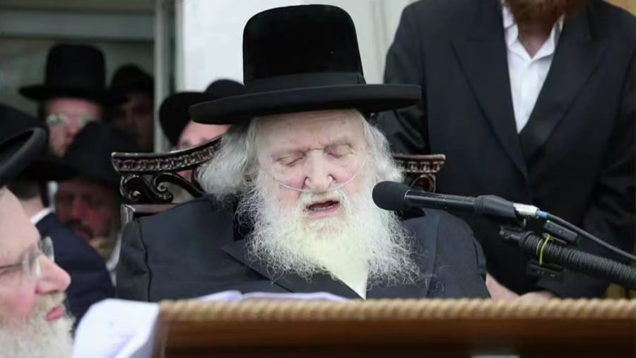 המשא של הגר"מ שטרנבוך בישיבת מיר