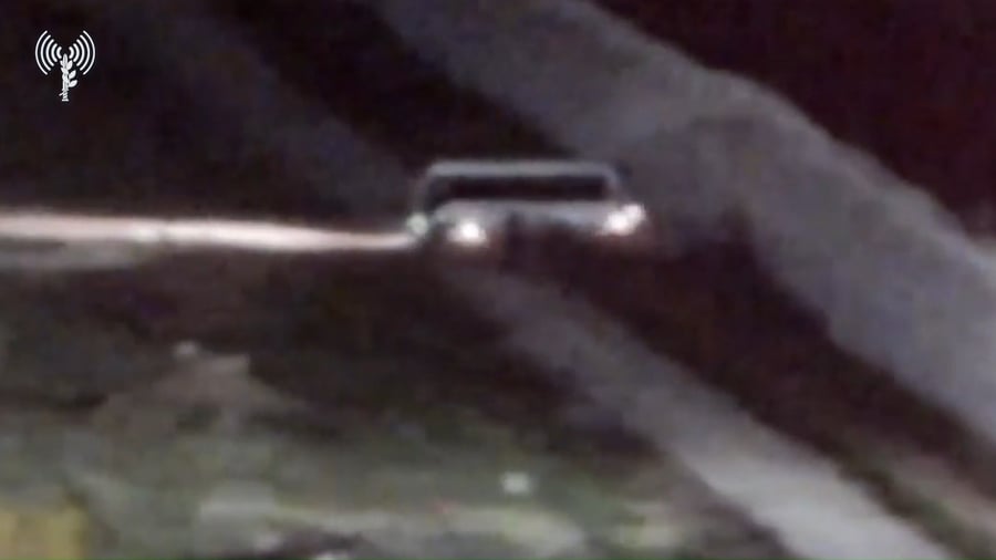 רגע כניסת השבים ארצה לשטח מדינת ישראל