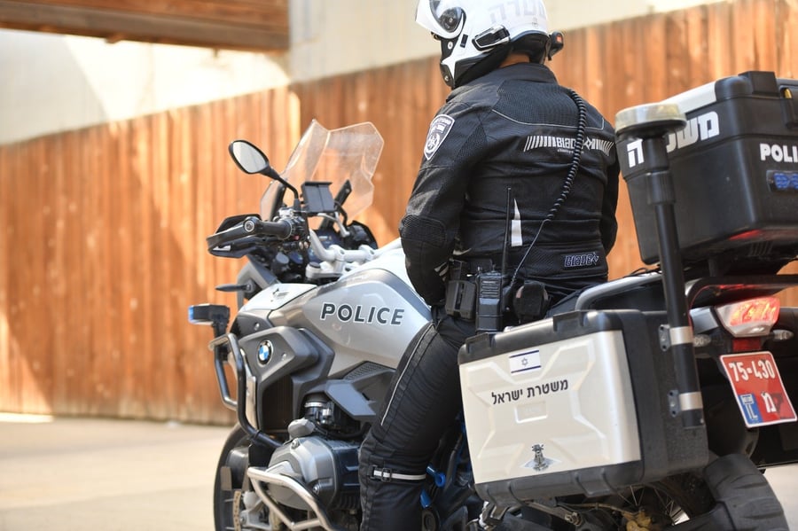אימון שוטרי תנועה מסיירת האופנועים
