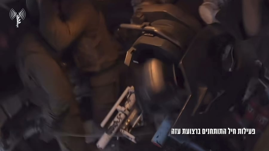 תיעוד מעיני התותחן בלחימת חטיבות האש של חיל התותחנים ברצועת עזה