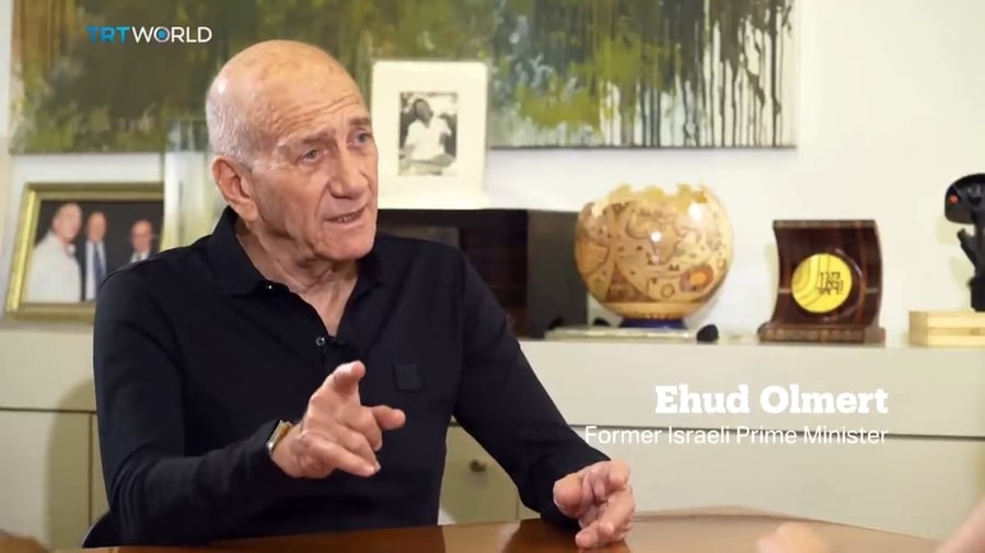 דברי אולמרט על בן גביר במהלך הריאיון