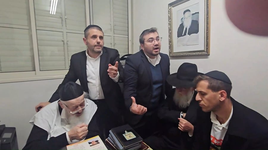 ביקור המשפחות אצל הגרמ"צ