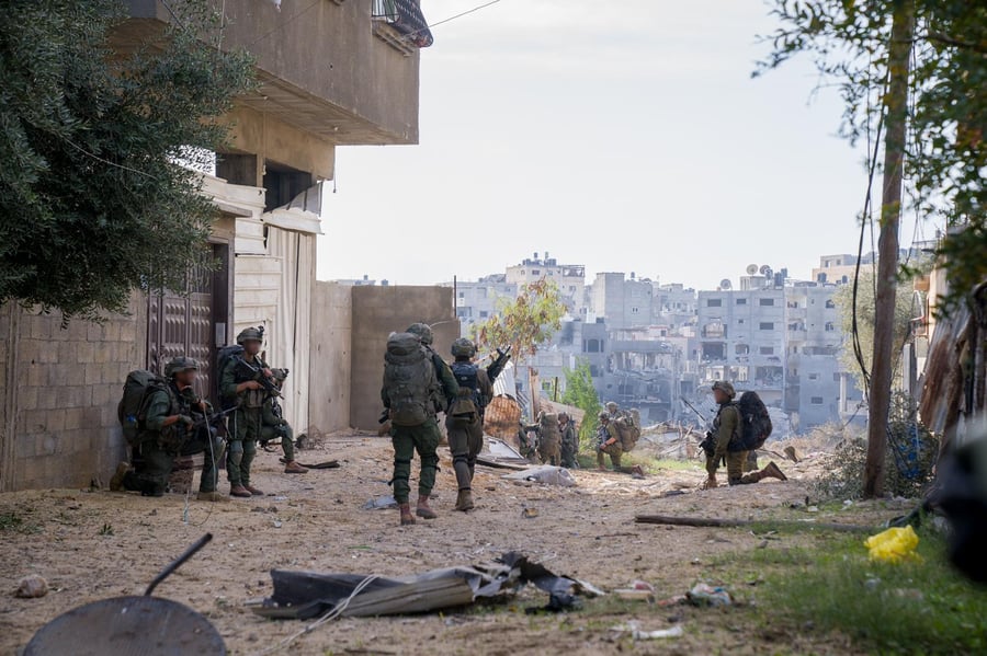 היתקלות חיילי צה"ל עם מחבלי ארגון הטרור חמאס ברצועה