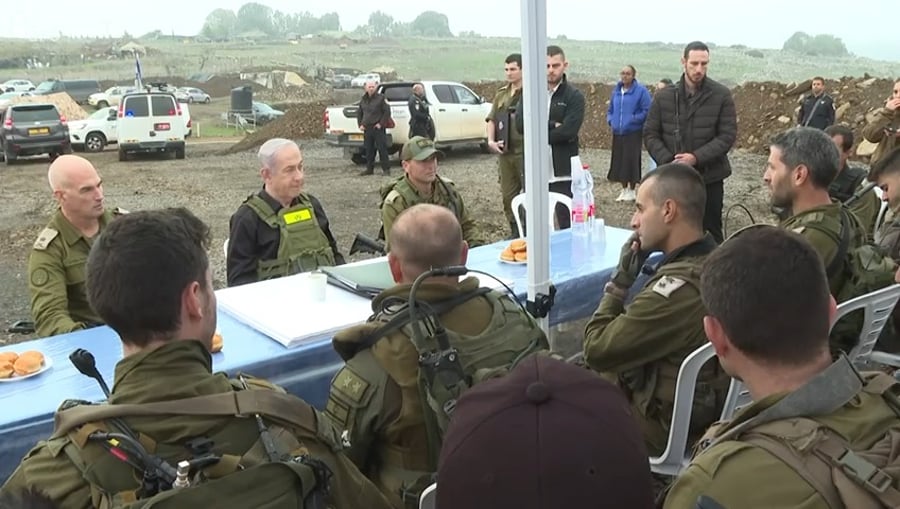 צפו בדבריו של ראש הממשלה בפיקוד הצפון