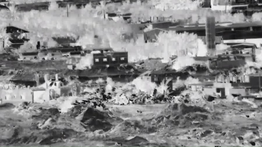 השמדת הפיר ממנו סוכל ניסיון ההתקפה של המחבלים