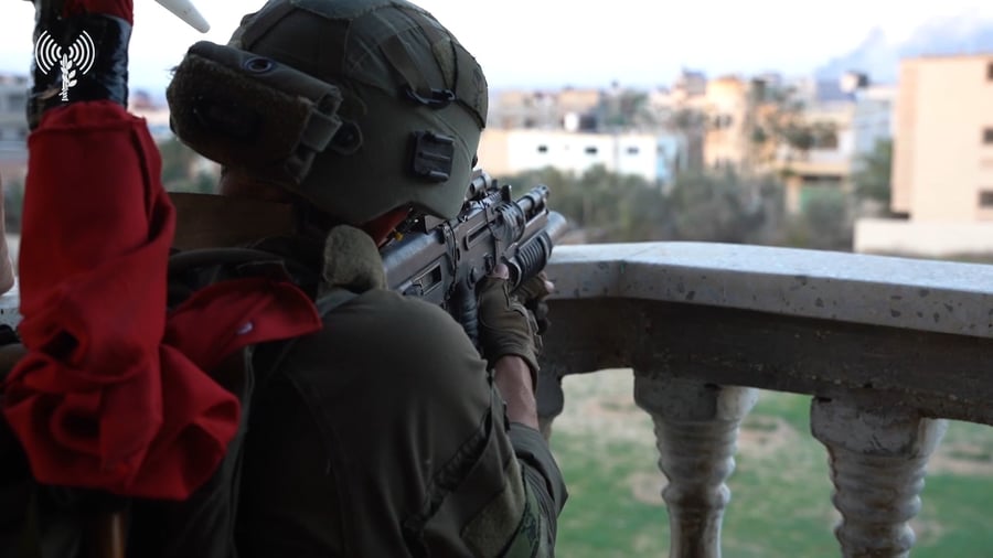 פעילות צוות הקרב של חטיבת גבעתי בדרום רצועת עזה