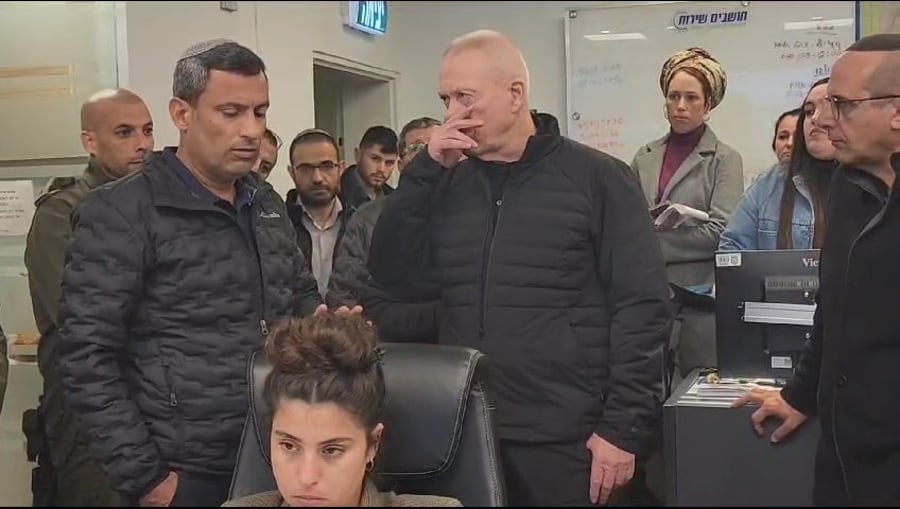 ראש העיר שדרות עם שר הביטחון