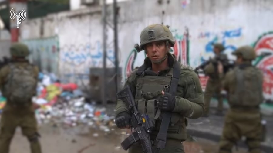 צפו בדבריו של מפקד חטיבה 460 - אלוף משנה דביר