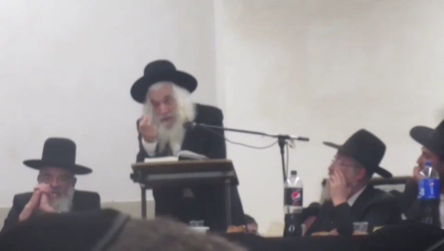 דבריו של הגר"א דויטש במעמד ההכתרה