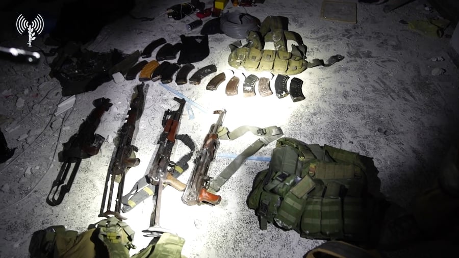 תיעוד מהשתלטות אוגדה 252 על מרחב בית חאנון