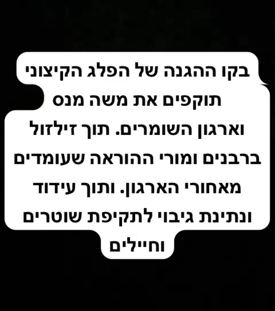 קו הקיצונים נגד