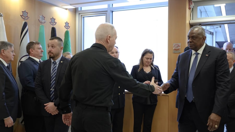 גלנט עם שר ההגנה האמריקני | תיעוד