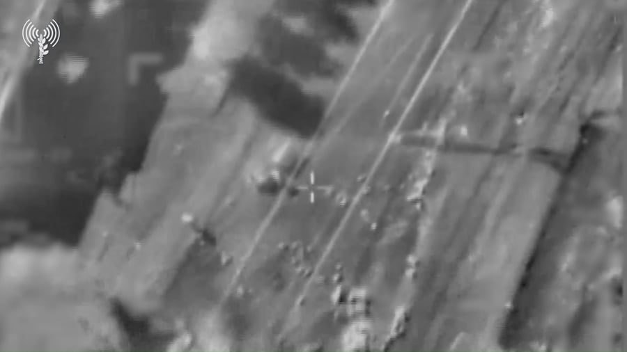  יציאת המחבלים מהפיר ותקיפתם מהאוויר על ידי כטמ"ם בהכוונת תא תקיפה חטיבת 'הראל'