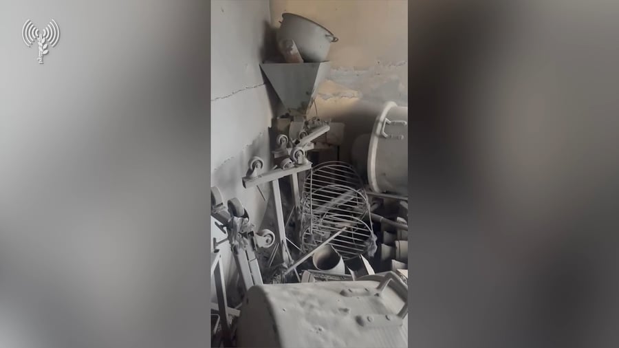 מחסן אמצעי לחימה שנמצא