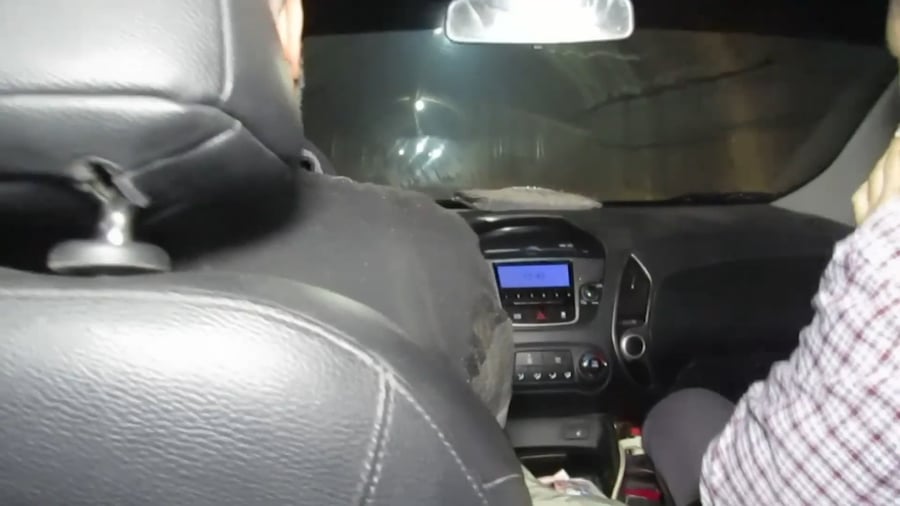 תיעוד מנהרת הטרור הענקית בה נסע גם אחיו של יחיא סינוואר